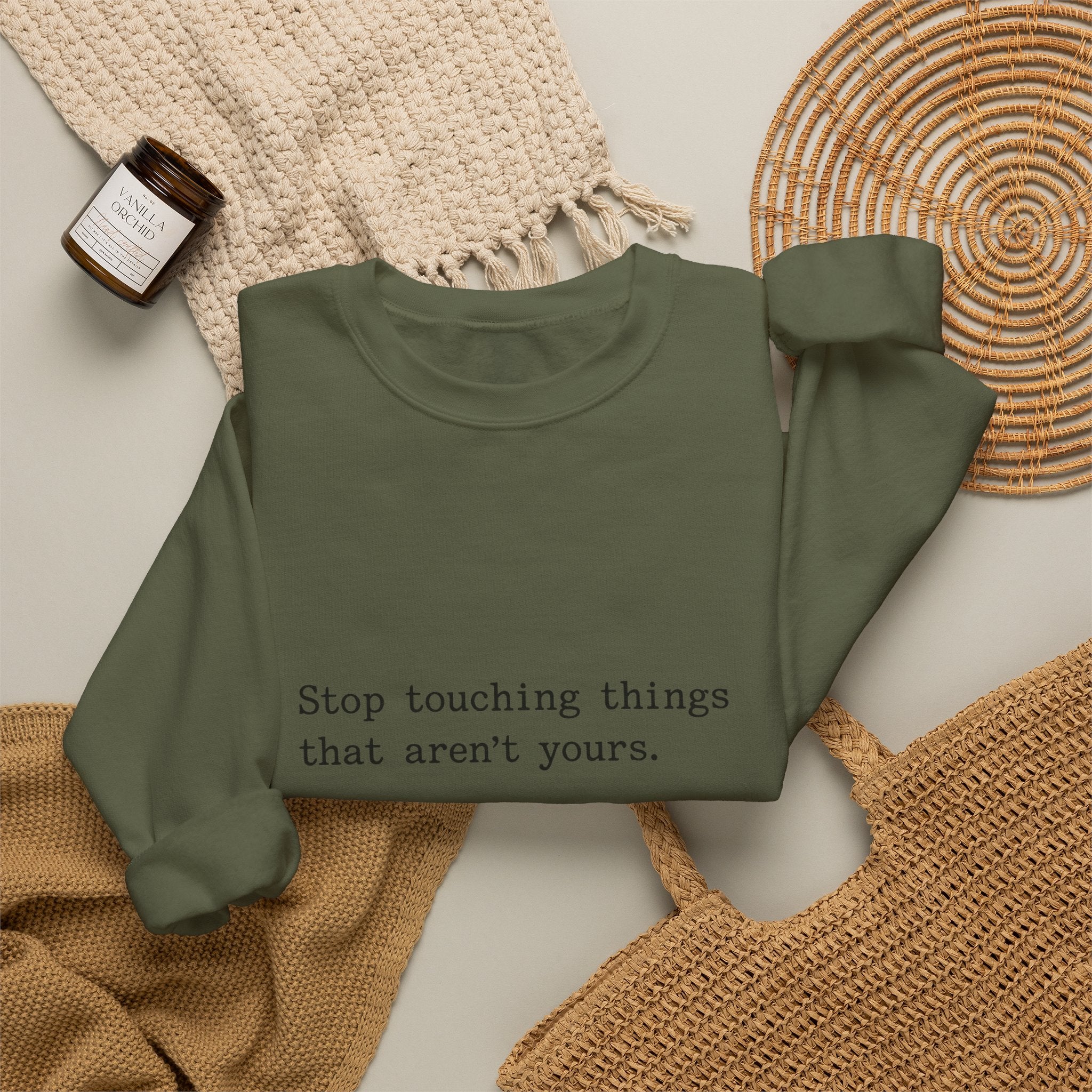 Imperialism Parental Warning Quote Sweatshirt