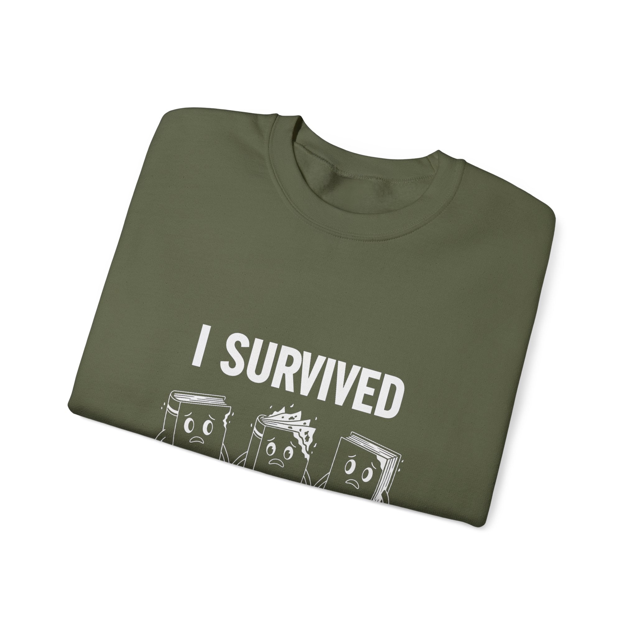 I Survived The Great Library Sweatshirt