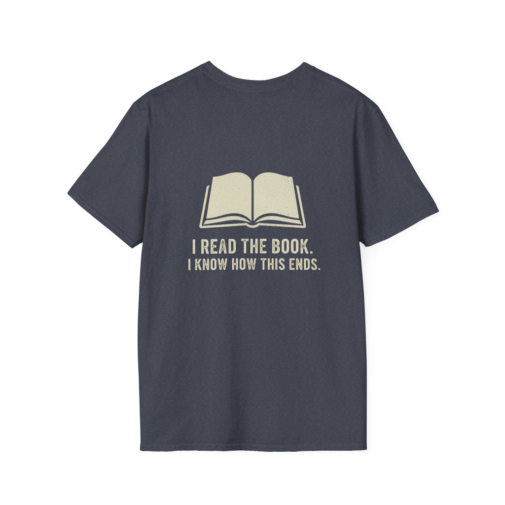 I Read The Book Back Print T-Shirt
