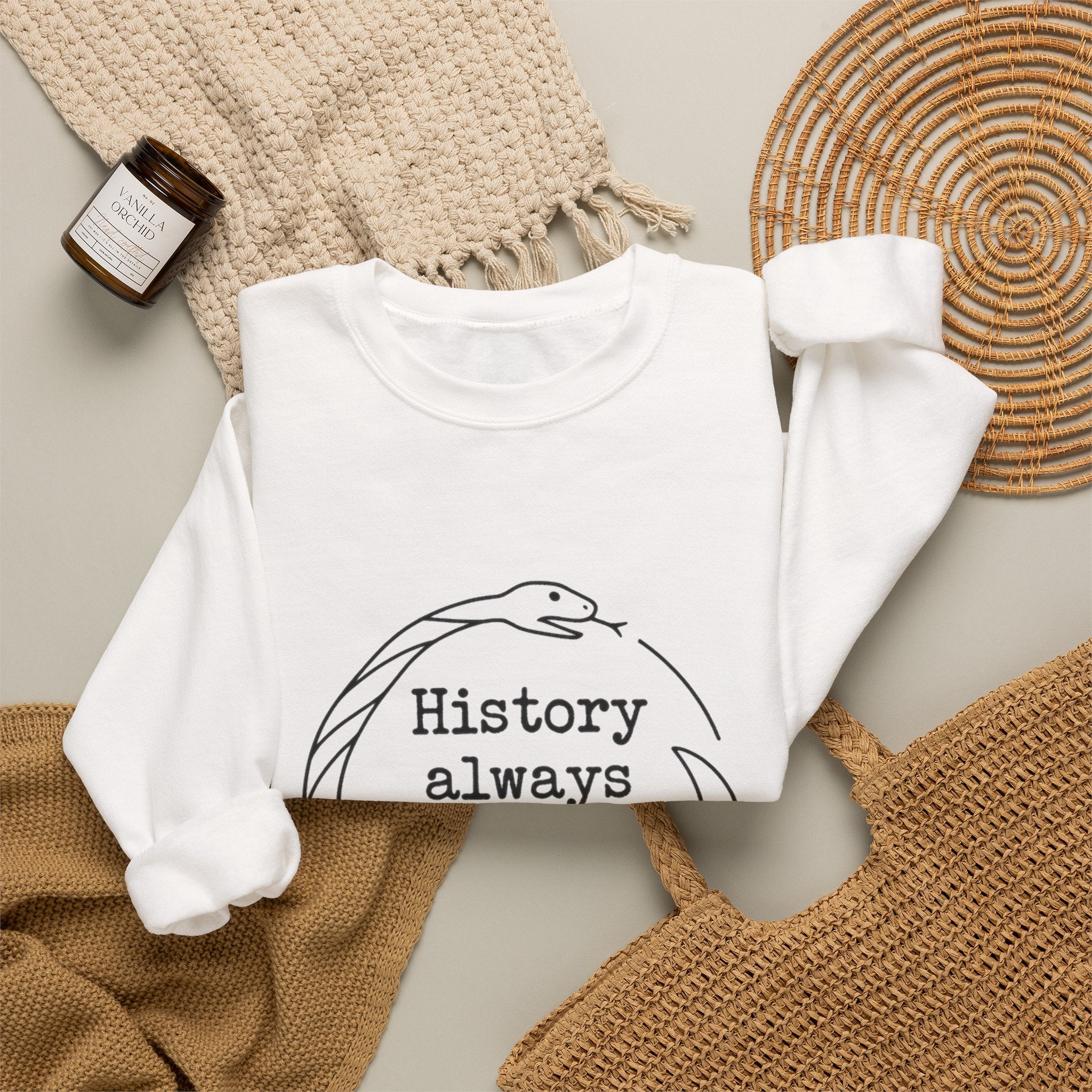 History Always Repeats Sweatshirt