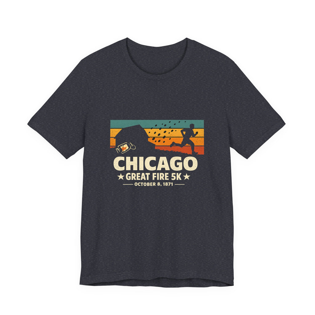 Chicago Great Fire 5K Retro Premium Tee