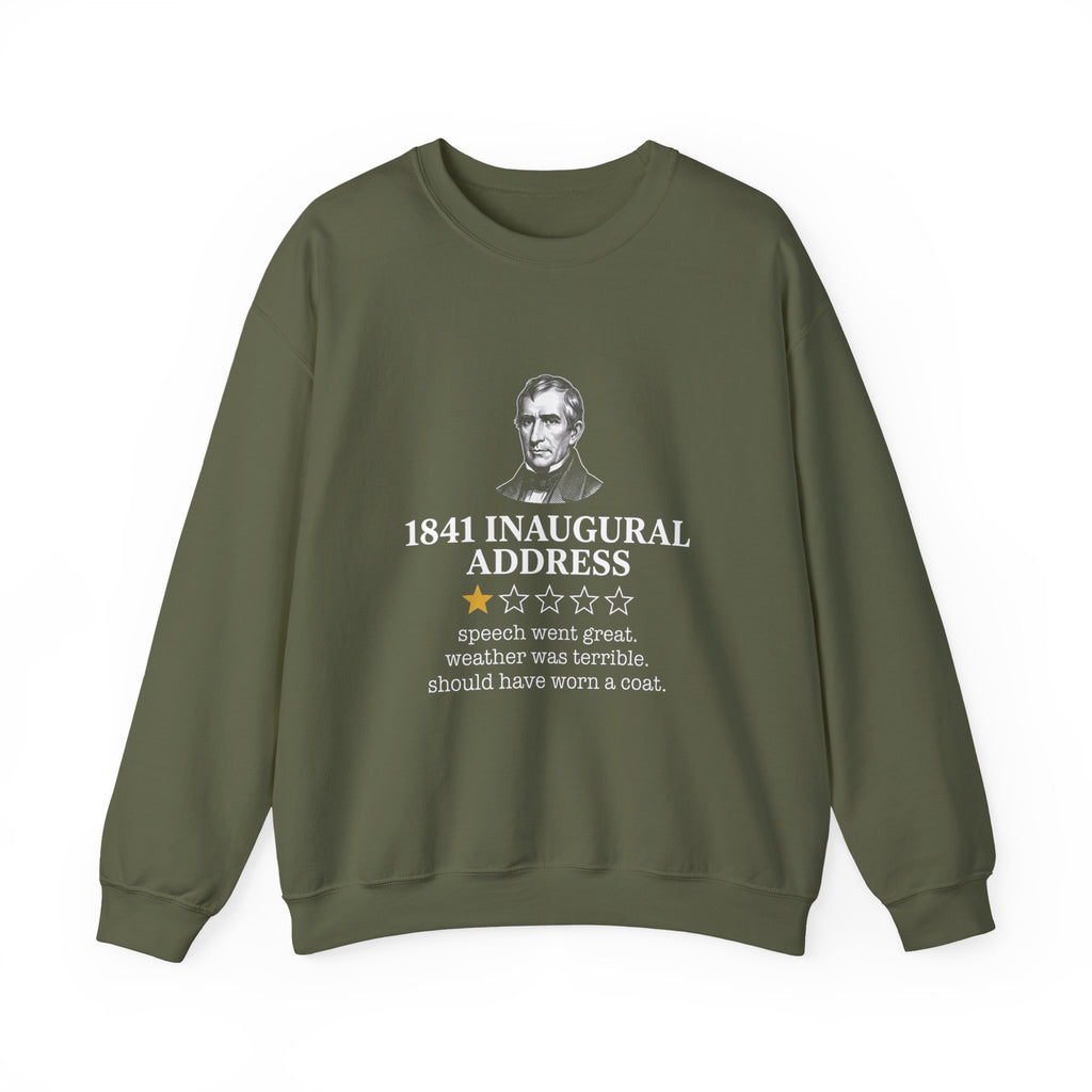 Inaugural Address Review Sweatshirt