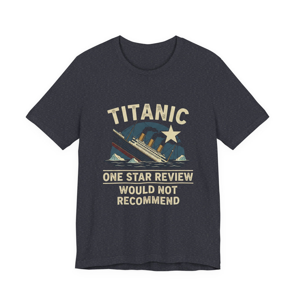 Titanic One Star Review Premium Tee