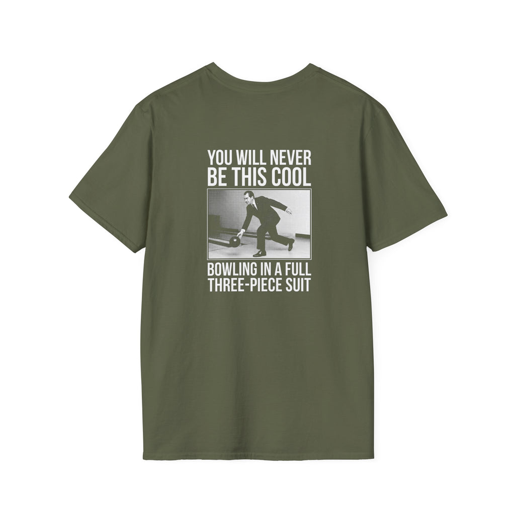 Nixon Suit Bowling Flex Back Print T-Shirt