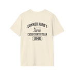 Donner Party Cross Country Team Back Print T-Shirt