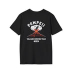 Pompeii Volcano Surfing Team Back Print T-Shirt