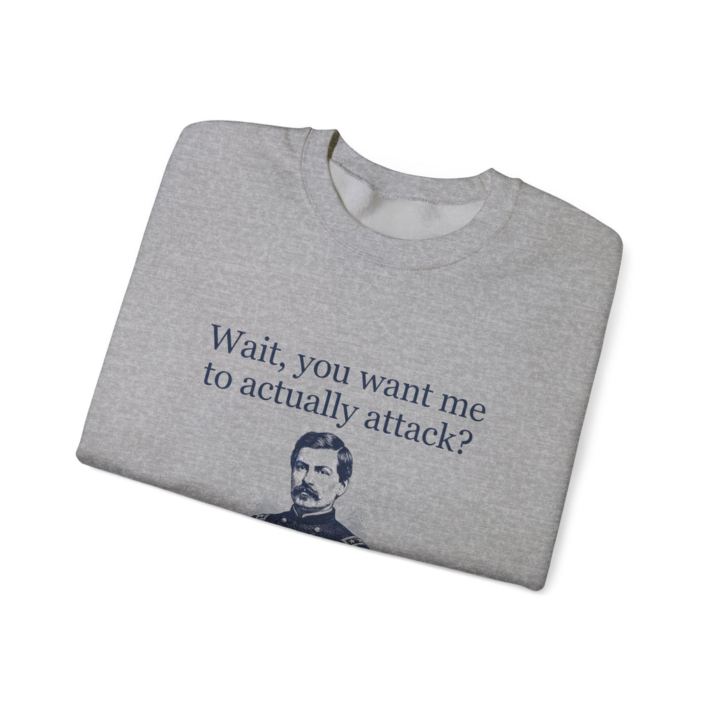 Mcclellan Antietam Attack Sweatshirt