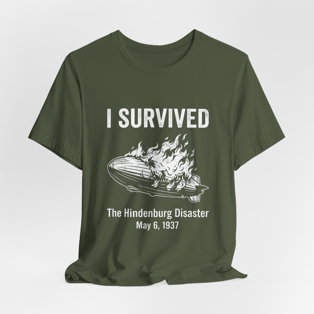 I Survived The Hindenburg Disaster Premium Tee