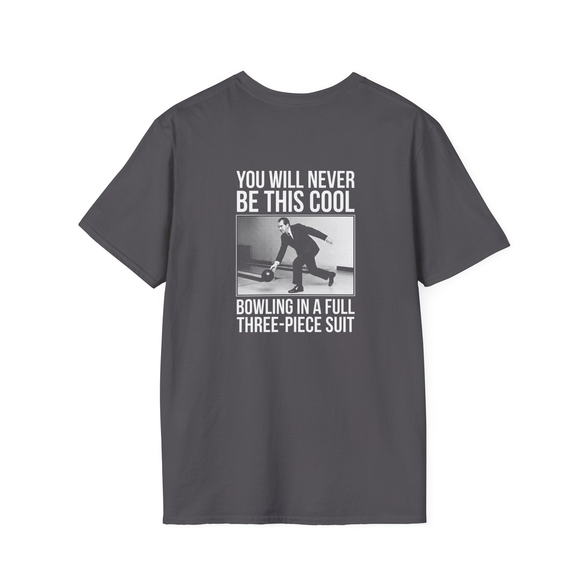 Nixon Suit Bowling Flex Back Print T-Shirt