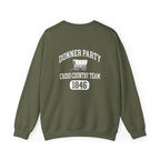 Donner Party Cross Country Team Back Print Sweatshirt