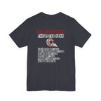 The Black Death European Tour Back Print Premium Tee