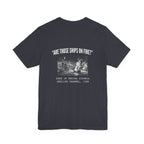 Spanish Armada Fire Ships Back Print Premium Tee