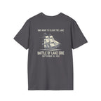 Battle of Lake Erie Back Print T-Shirt