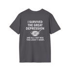 Great Depression Back Print T-Shirt