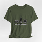 Never Forget Their Service Obsolete Premium Tee