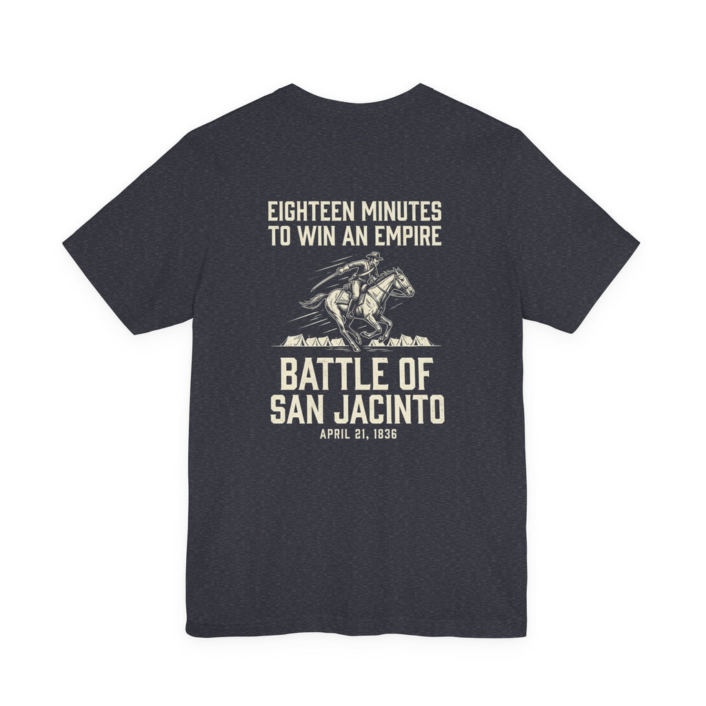 San Jacinto Eighteen Minutes Back Print Premium Tee