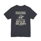 San Jacinto Eighteen Minutes Back Print Premium Tee