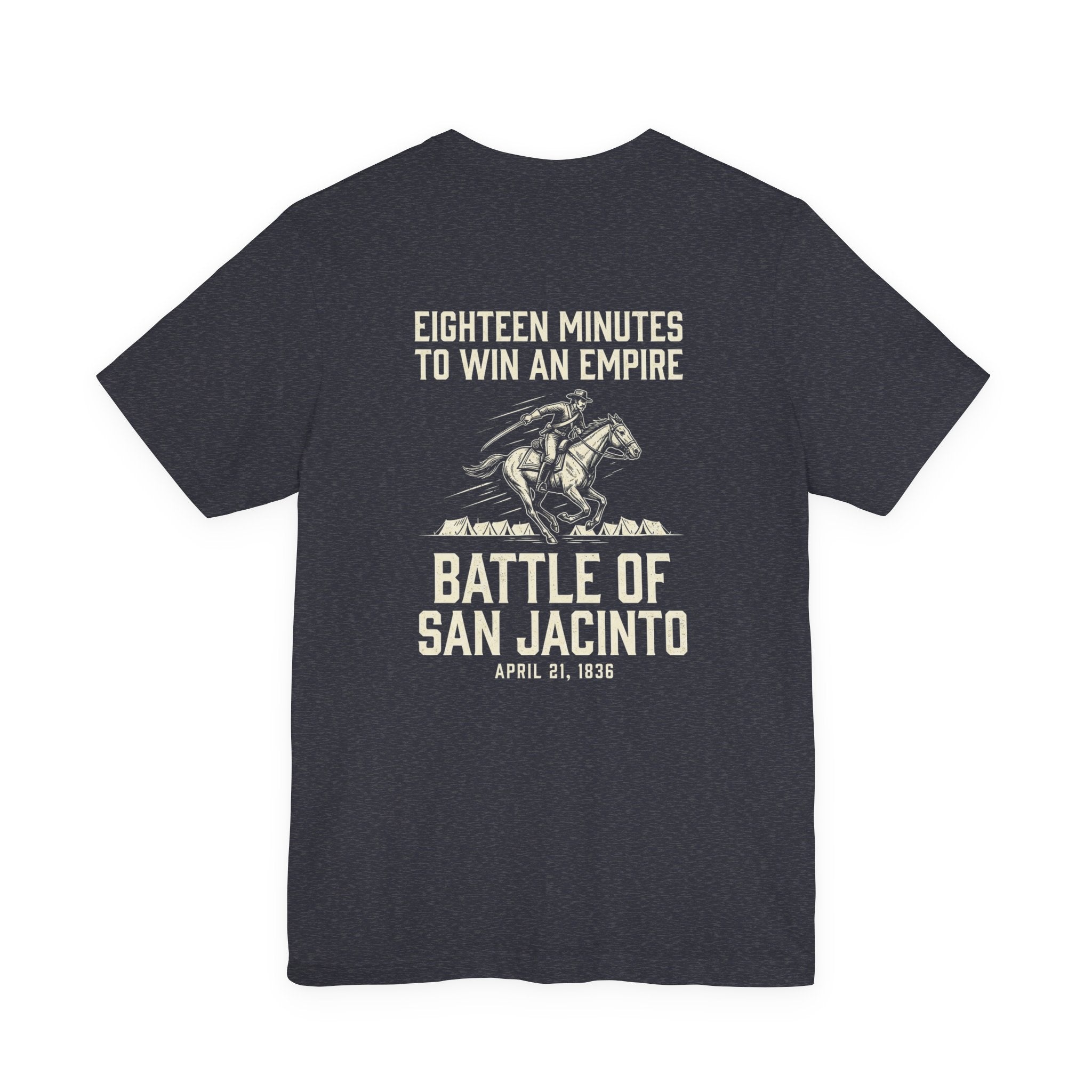 San Jacinto Eighteen Minutes Back Print Premium Tee
