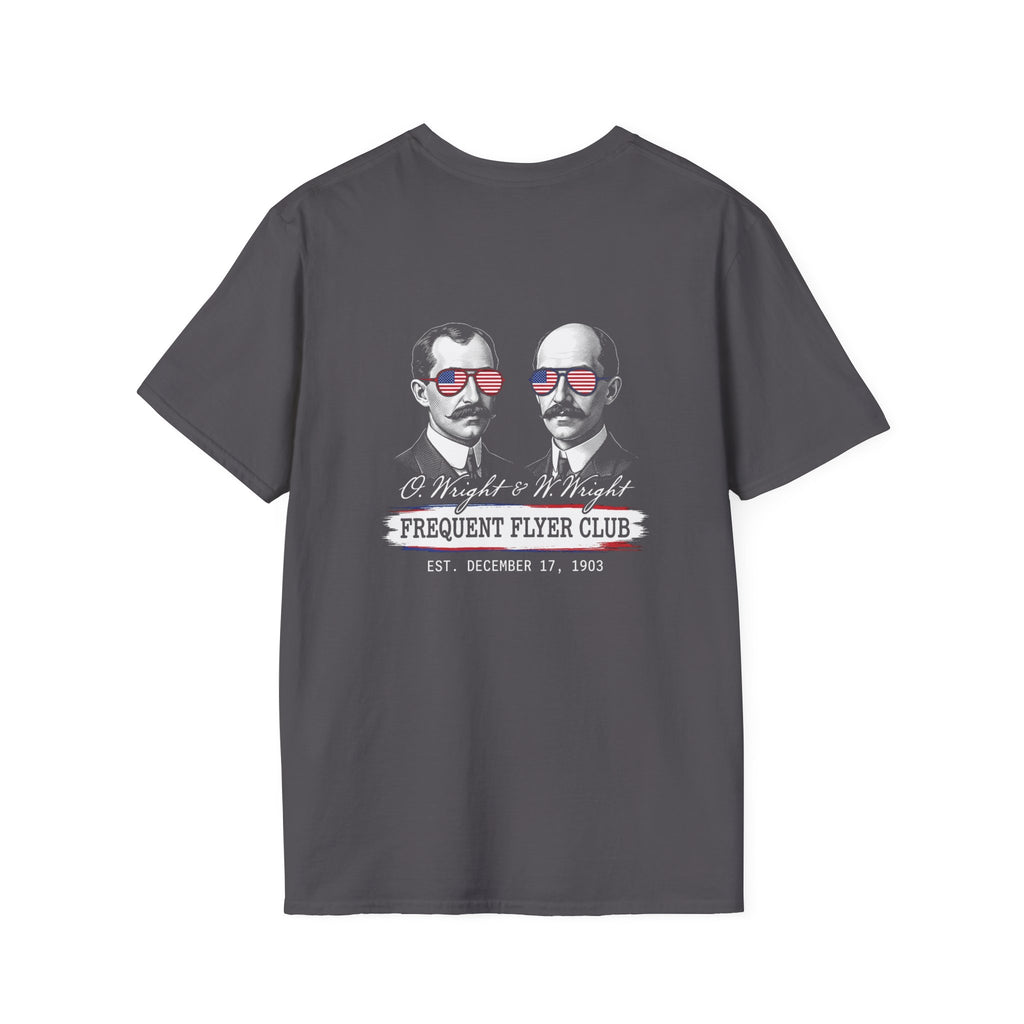 Wright Brothers Frequent Flyer Back Print T-Shirt