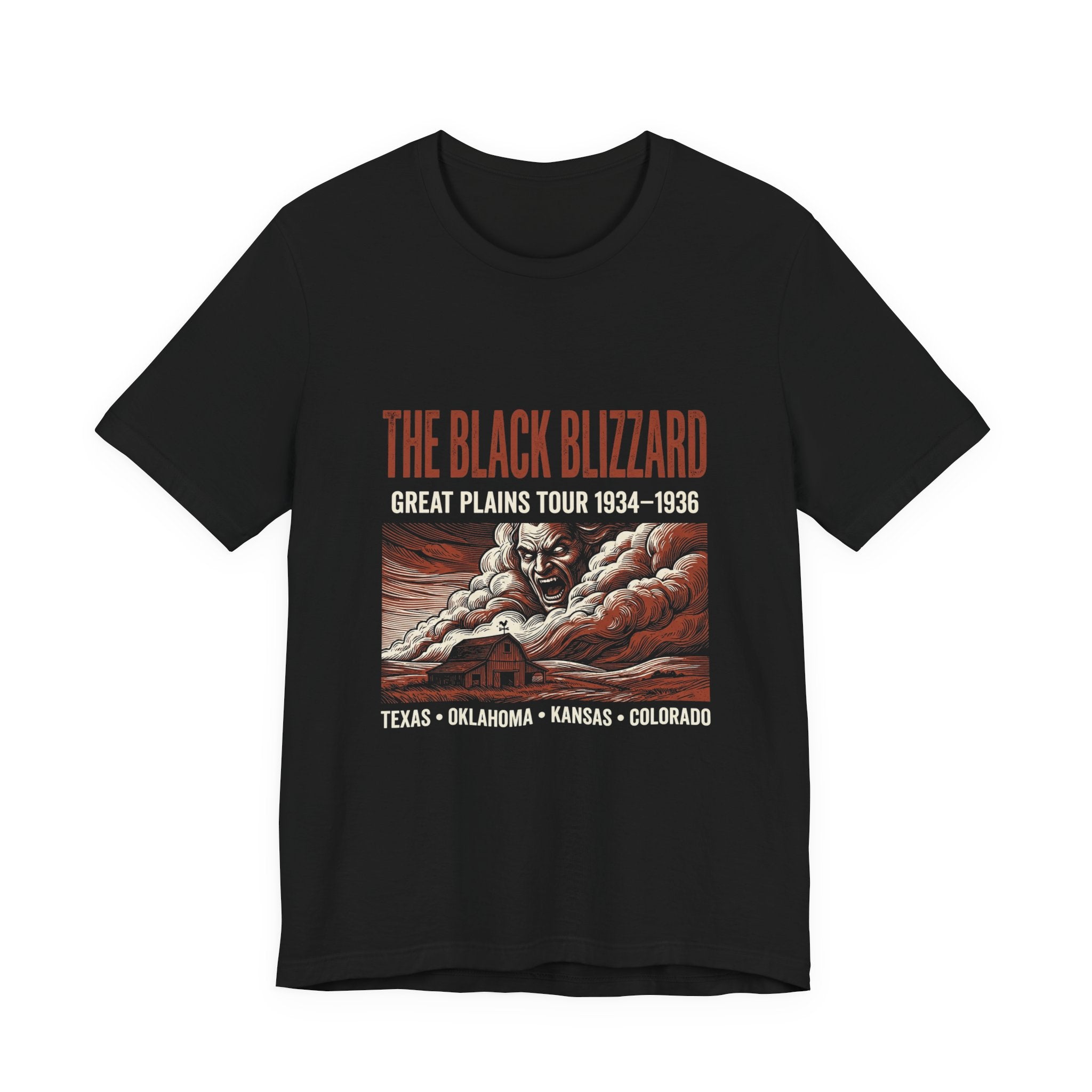 Black Blizzard Dust Tour Premium Tee