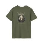 Woodrow Wilson Fourteen Points Procrastination Back Print T-Shirt