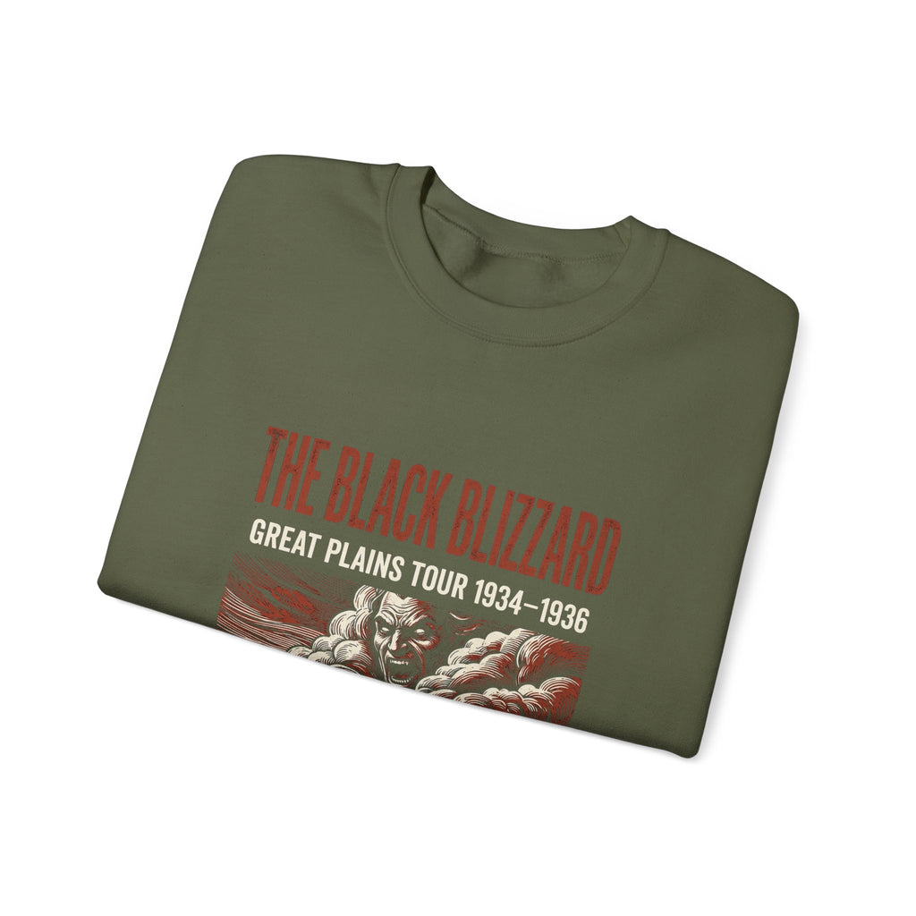 Black Blizzard Dust Tour Sweatshirt