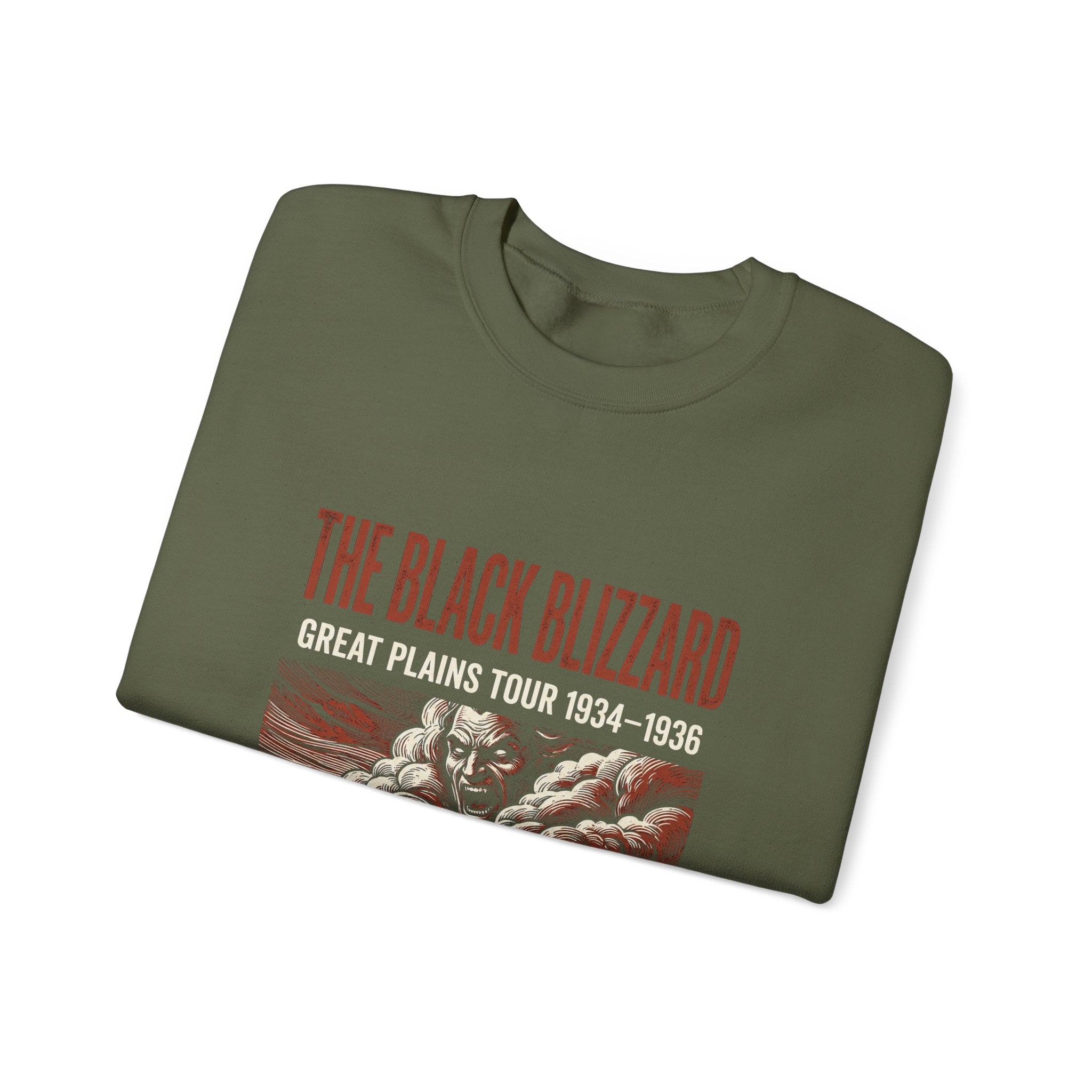 Black Blizzard Dust Tour Sweatshirt