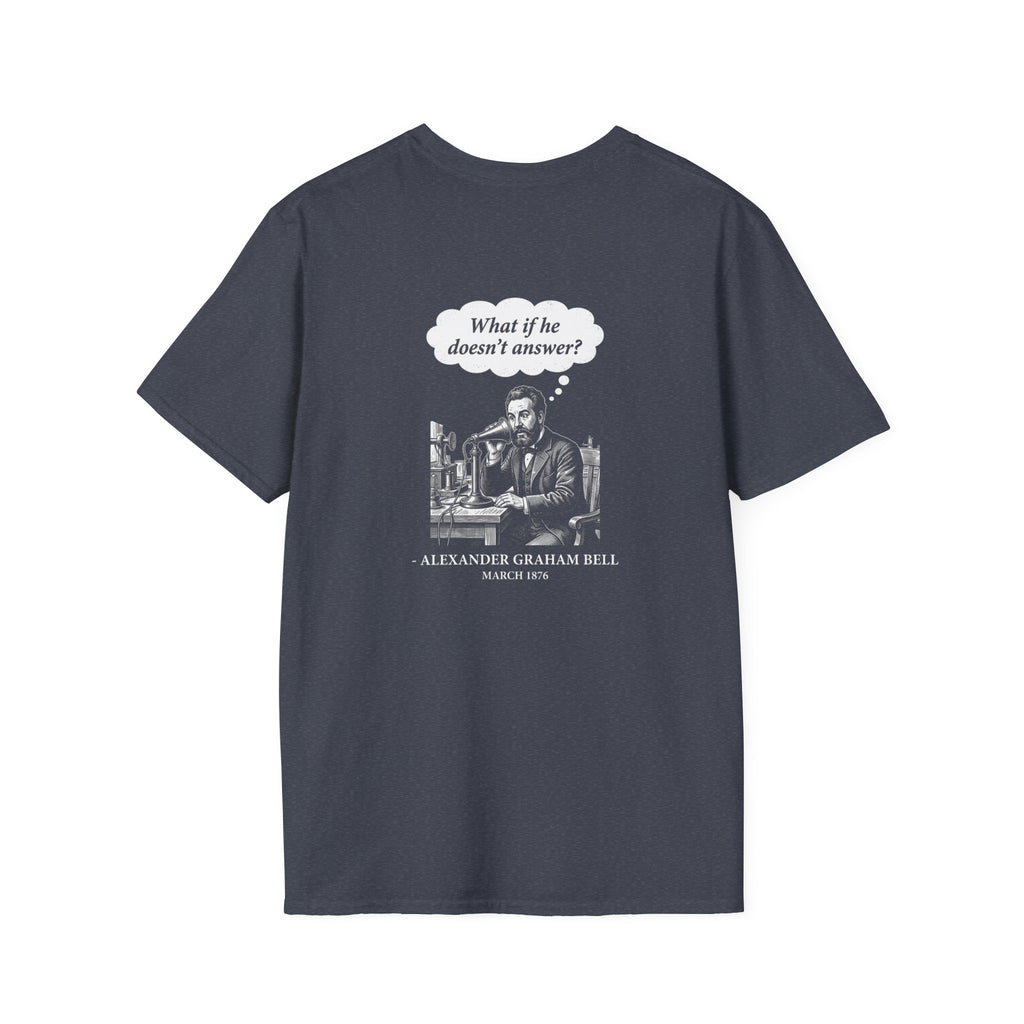 First Phone Call Panic Back Print T-Shirt