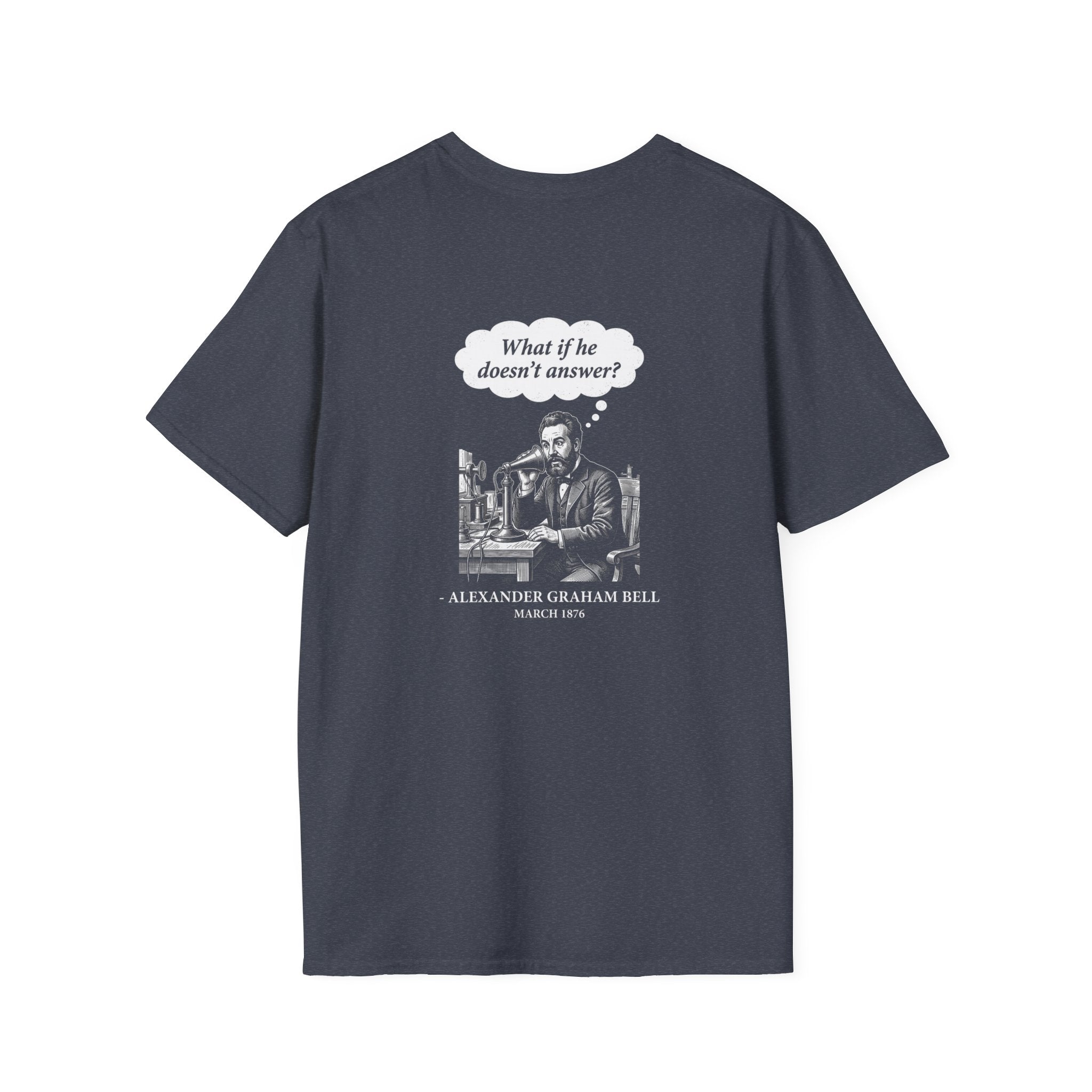 First Phone Call Panic Back Print T-Shirt