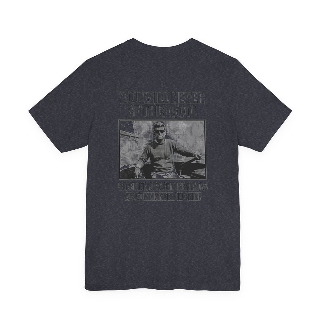 Jfk Yacht Sunglasses Flex Back Print Premium Tee
