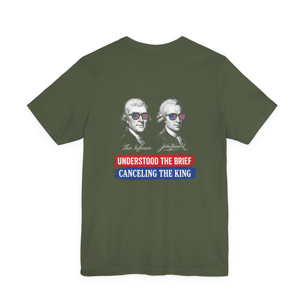 Jefferson Hancock Canceling The King Back Print Premium Tee