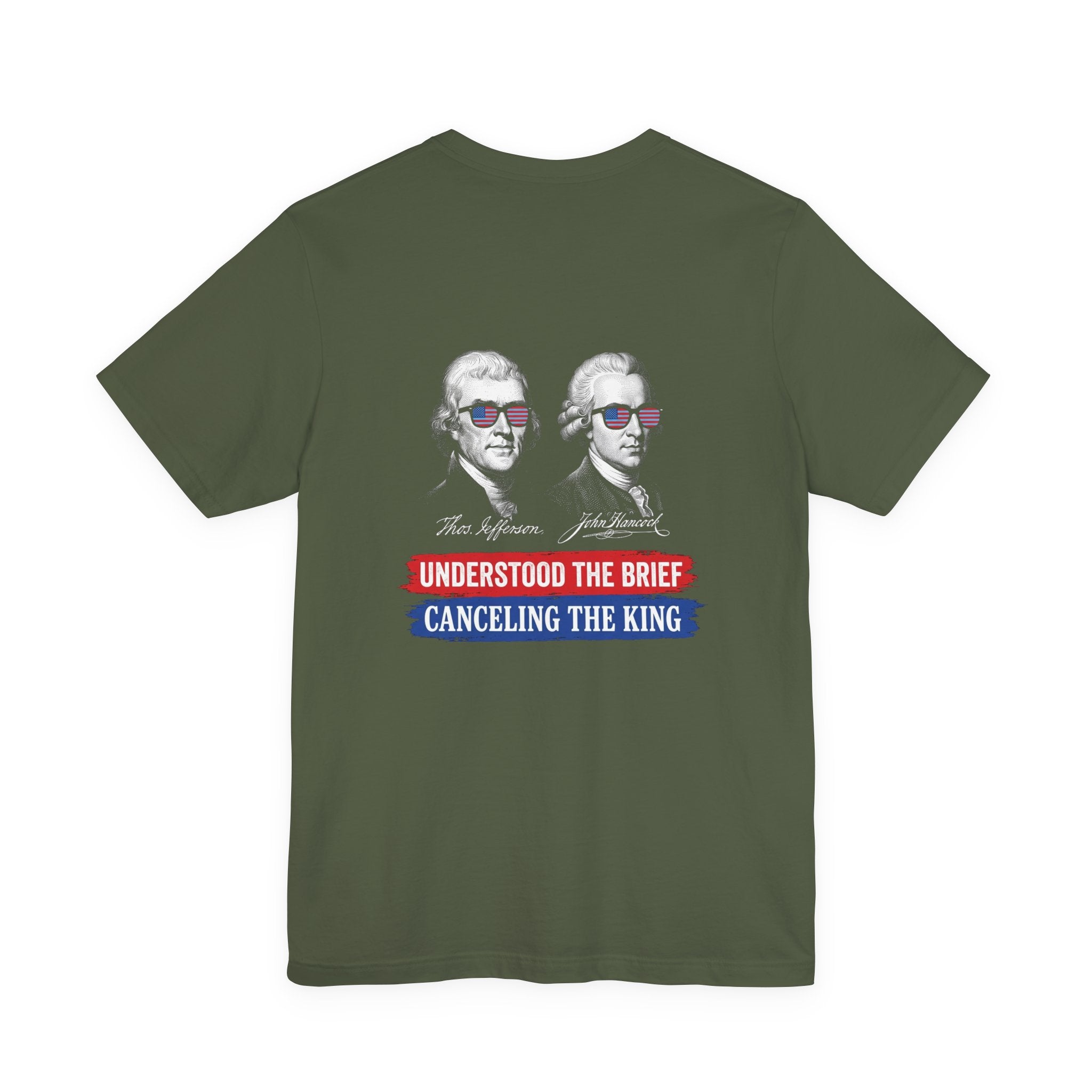 Jefferson Hancock Canceling The King Back Print Premium Tee
