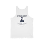 Mcclellan Antietam Attack Back Print Tank Top