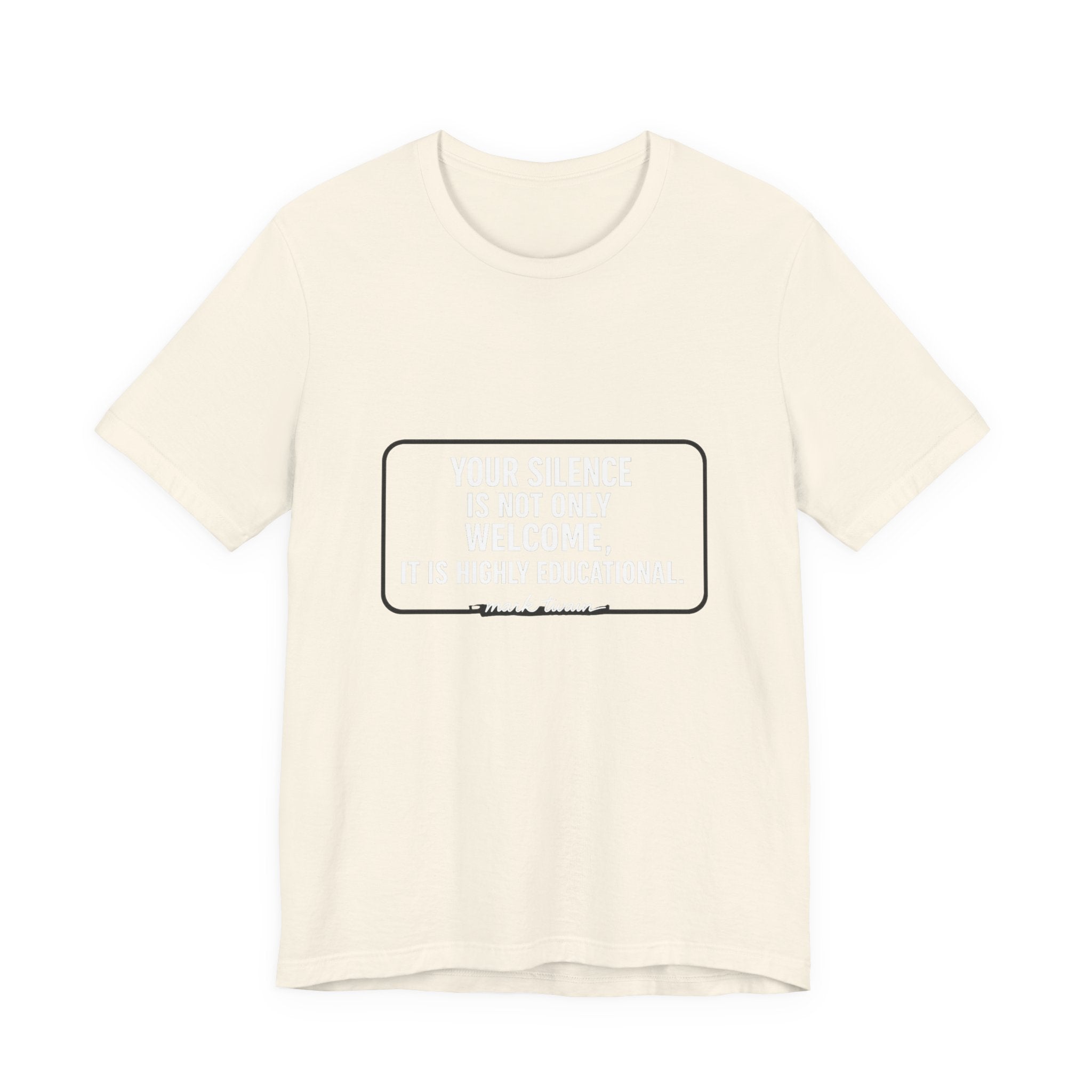 Your Silence Is Educational Premium Tee