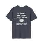 Great Depression Back Print T-Shirt