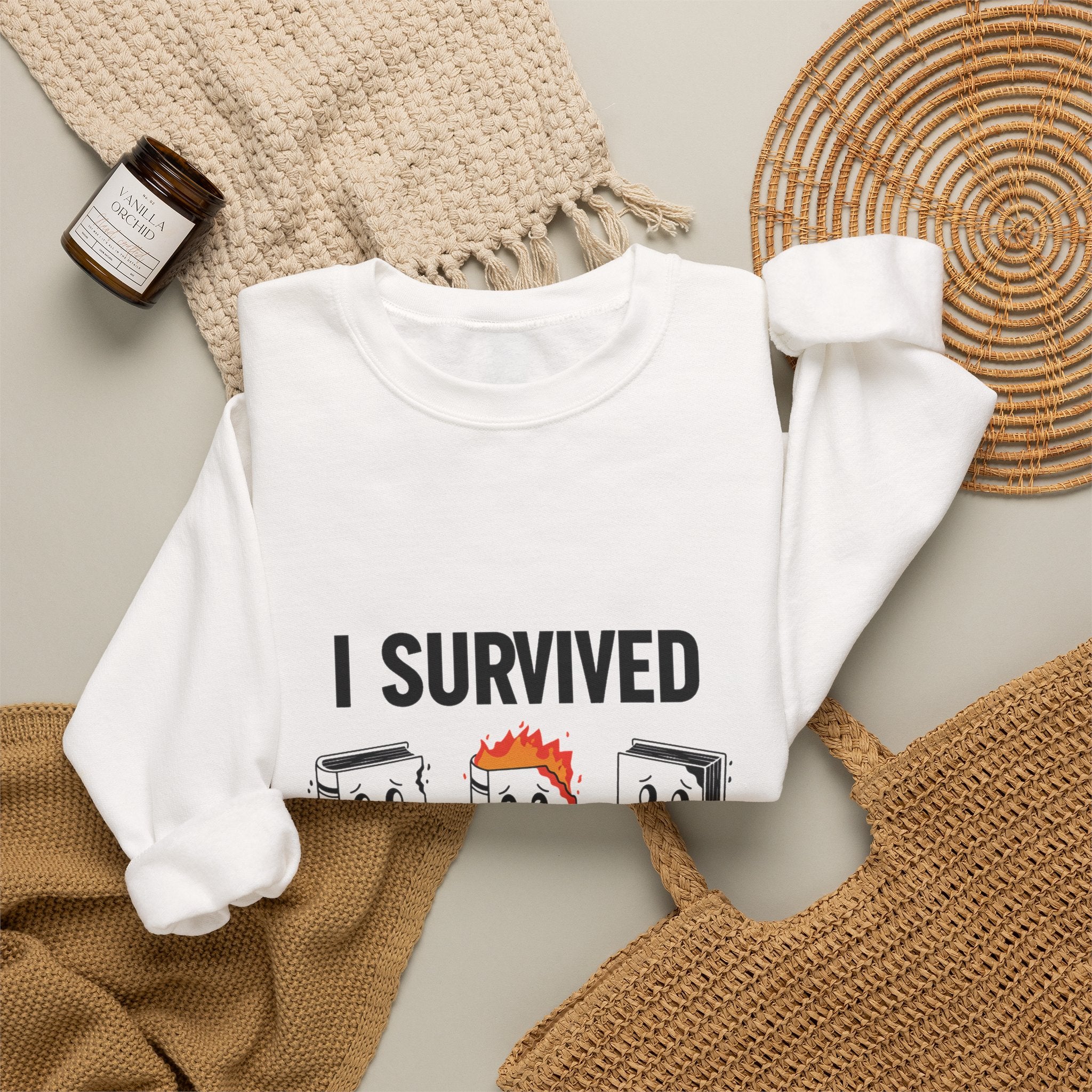 I Survived The Great Library Sweatshirt