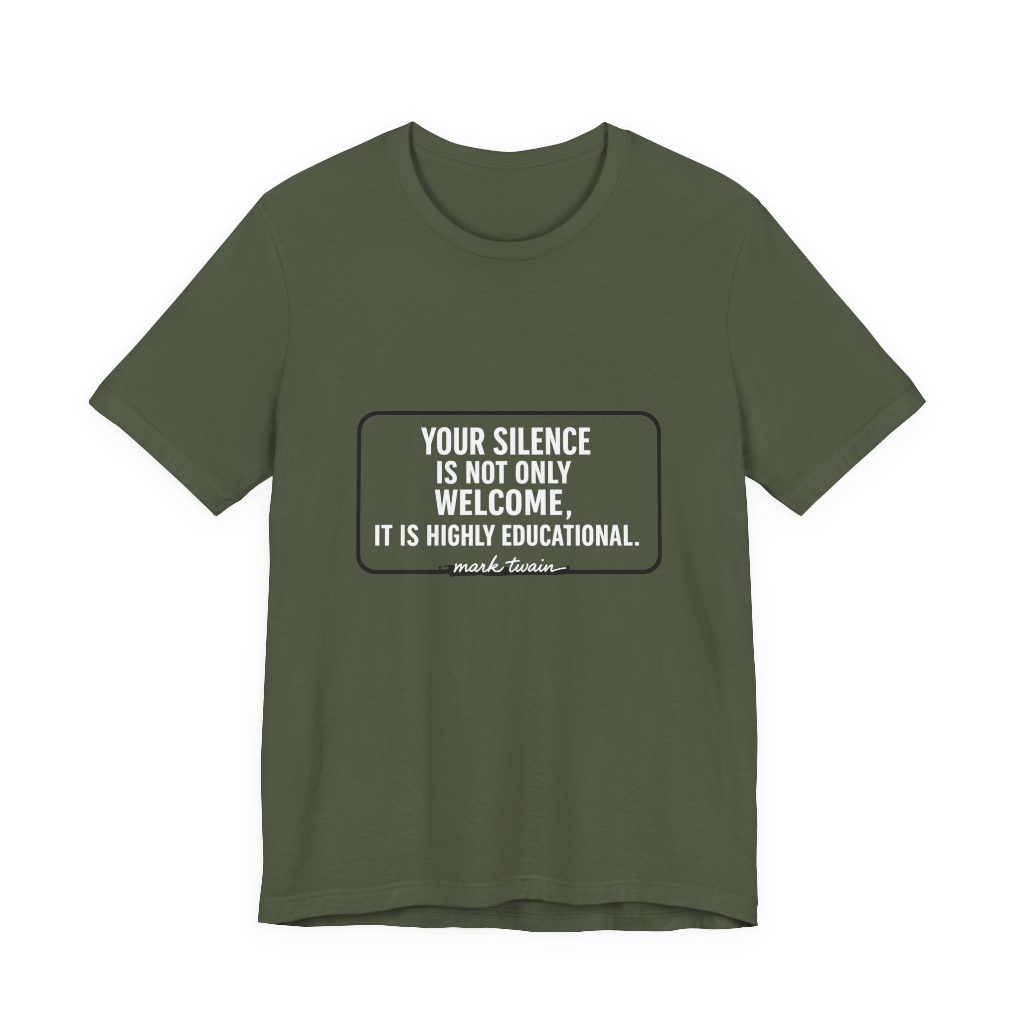 Your Silence Is Educational Premium Tee