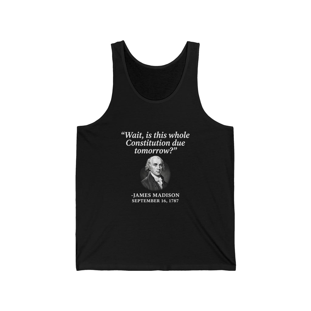 Madison Constitution Deadline Tank Top