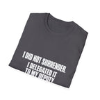 Cornwallis Delegated The Surrender T-Shirt