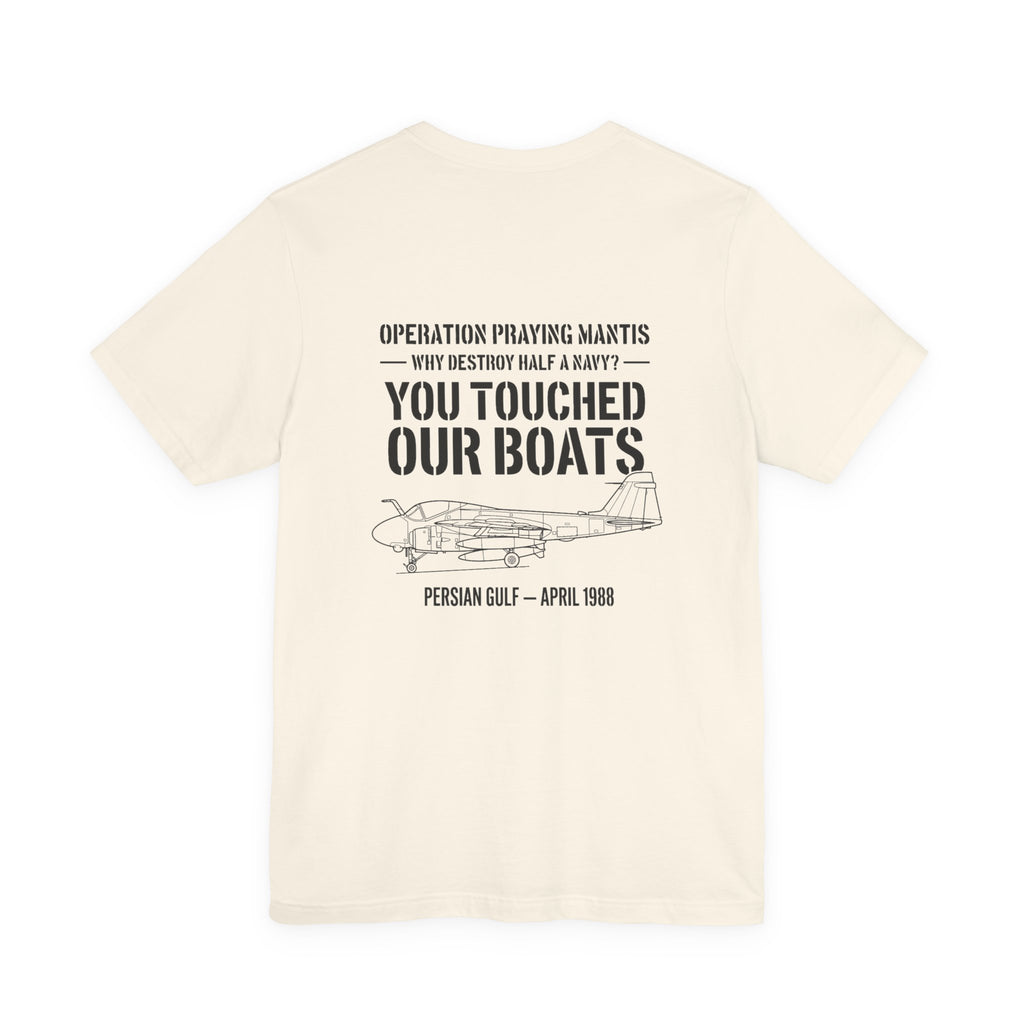 Operation Praying Mantis Back Print Premium Tee