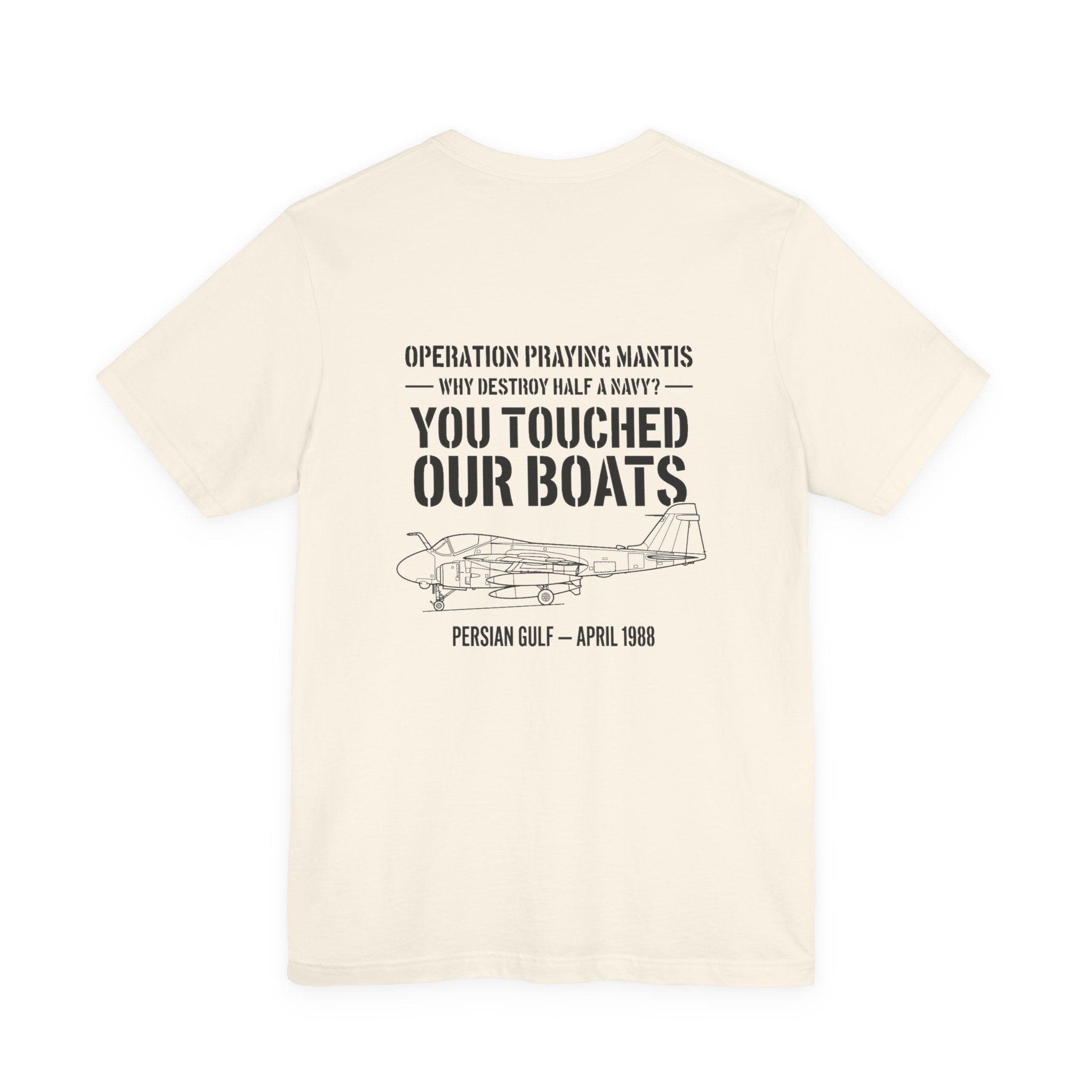 Operation Praying Mantis Back Print Premium Tee