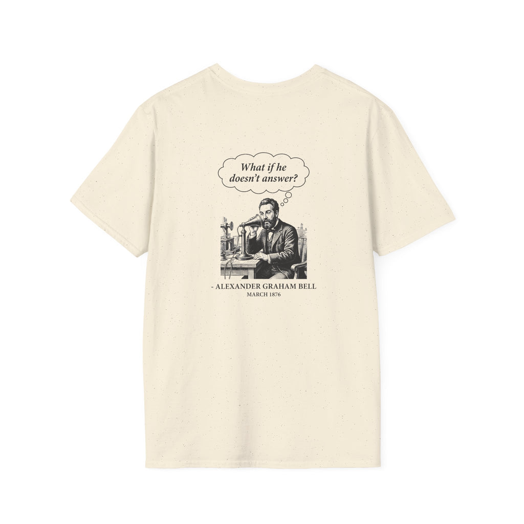 First Phone Call Panic Back Print T-Shirt