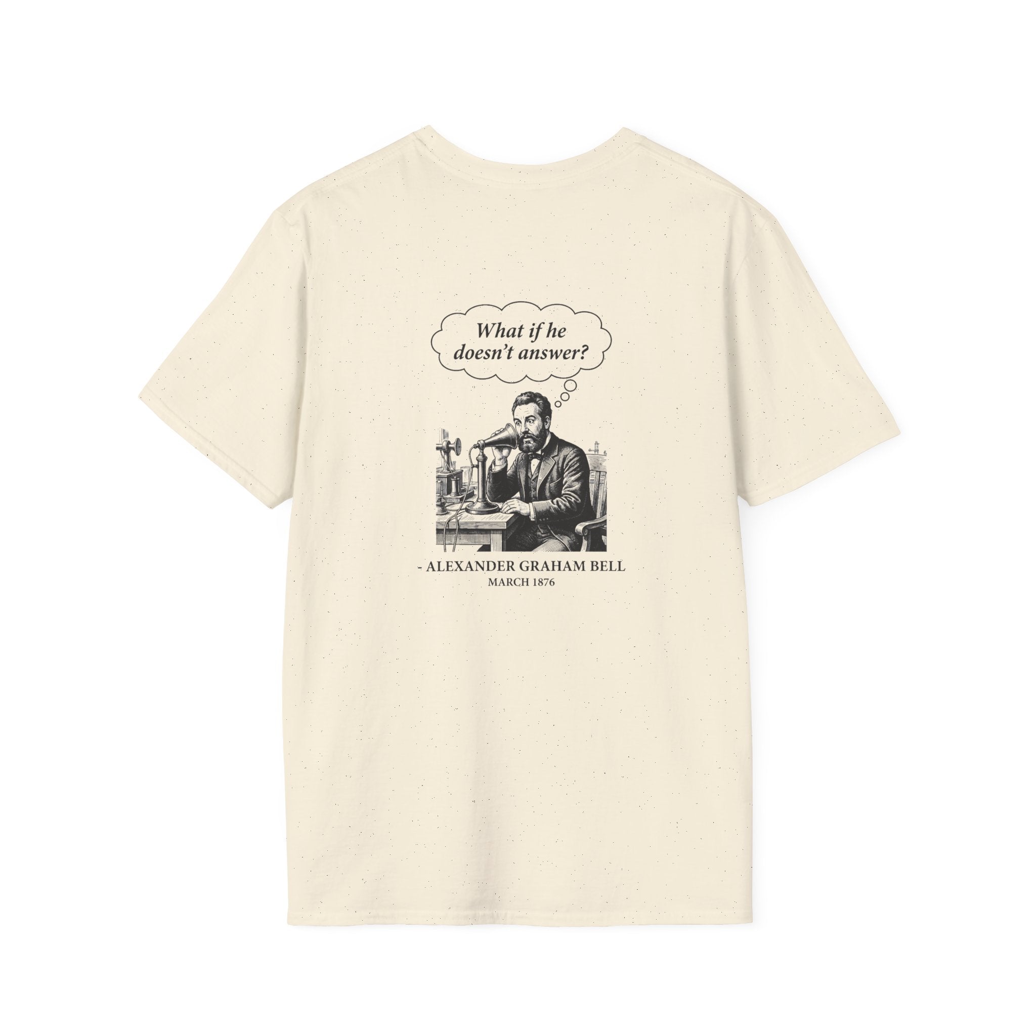 First Phone Call Panic Back Print T-Shirt