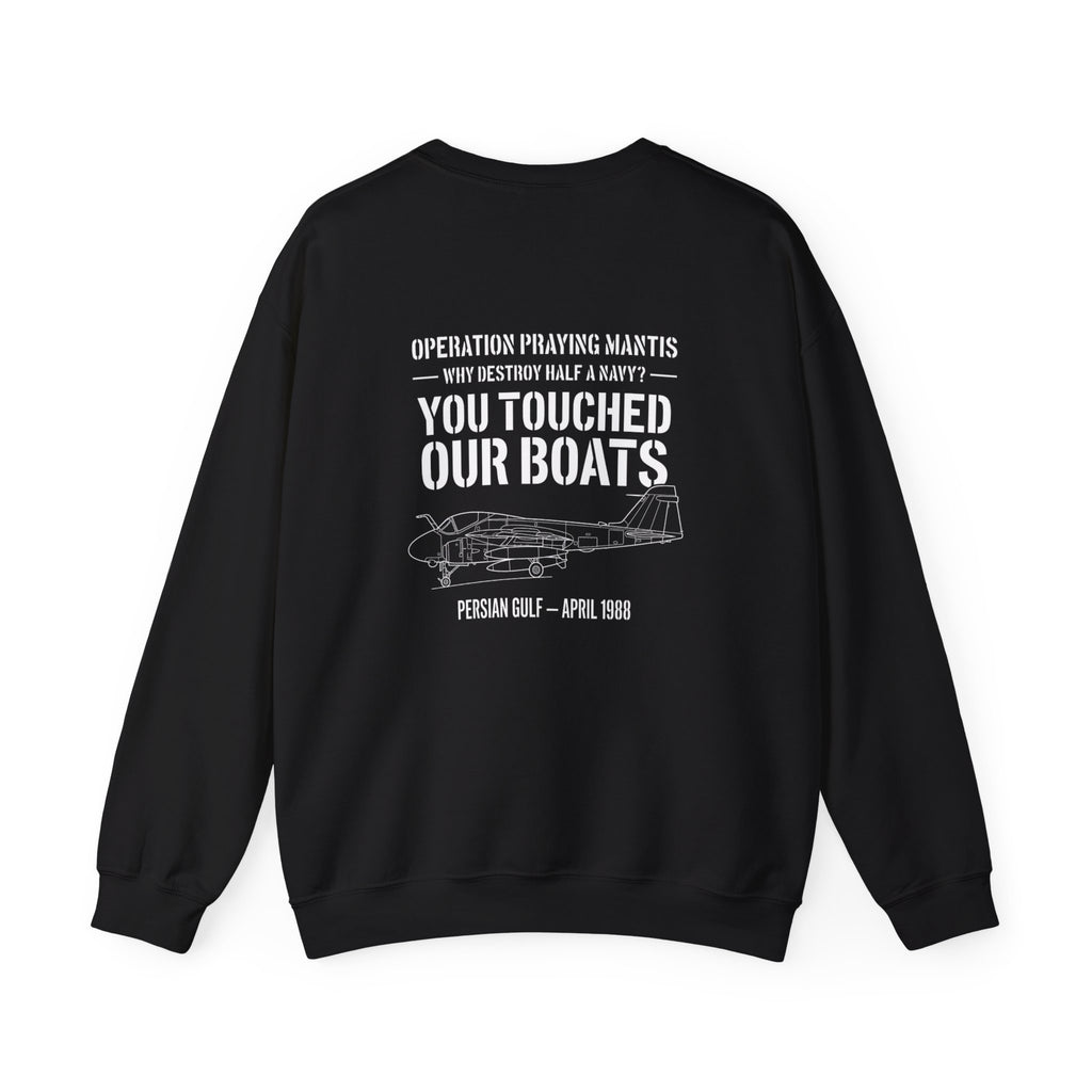 Operation Praying Mantis Back Print Sweatshirt