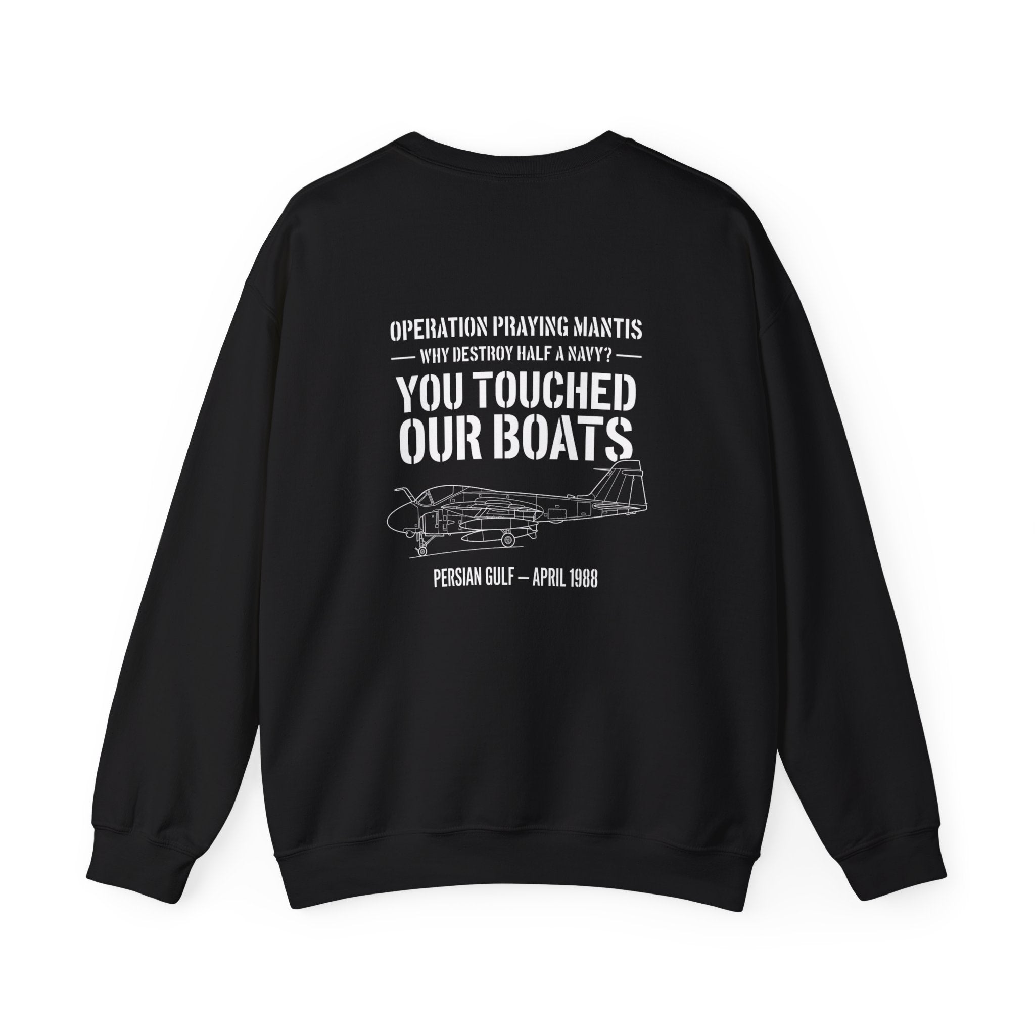 Operation Praying Mantis Back Print Sweatshirt