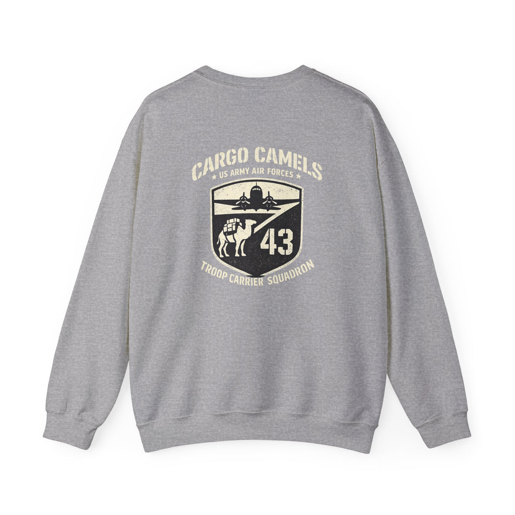 Cargo Camels WWII Usaaf Troop Back Print Sweatshirt