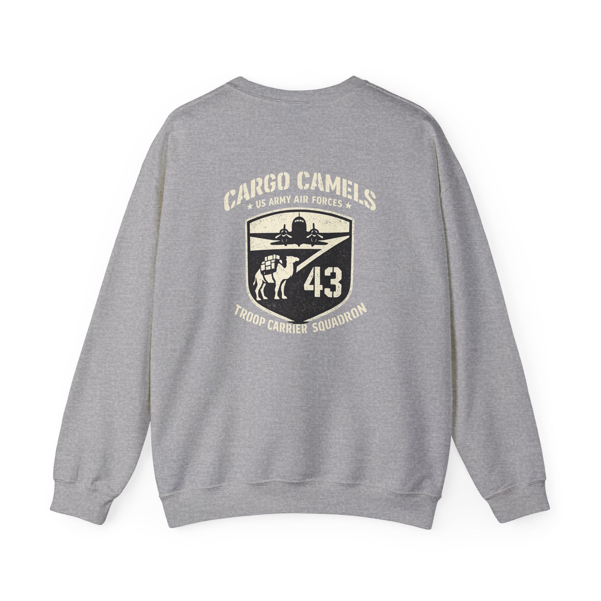 Cargo Camels WWII Usaaf Troop Back Print Sweatshirt