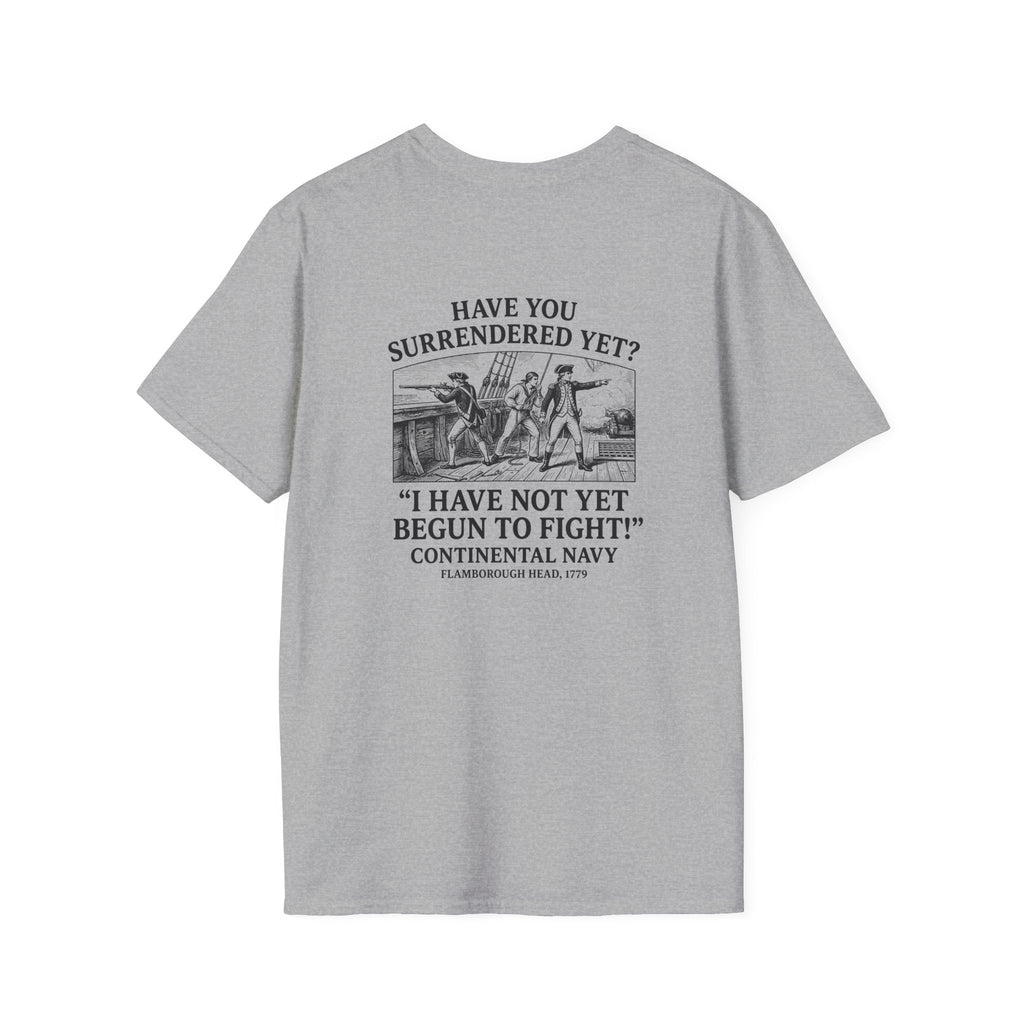 Not Yet Begun To Fight Back Print T-Shirt
