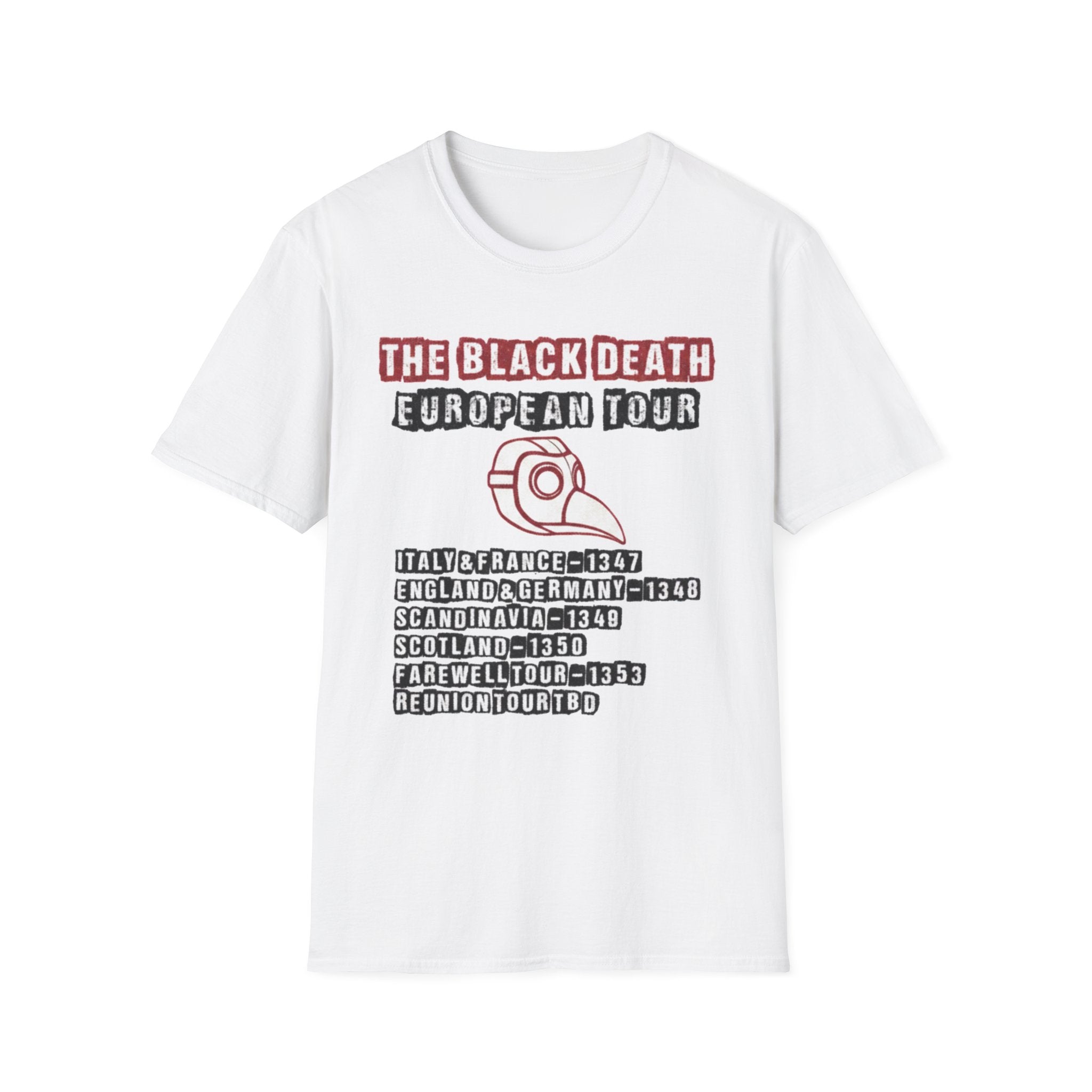 The Black Death European Tour T-Shirt