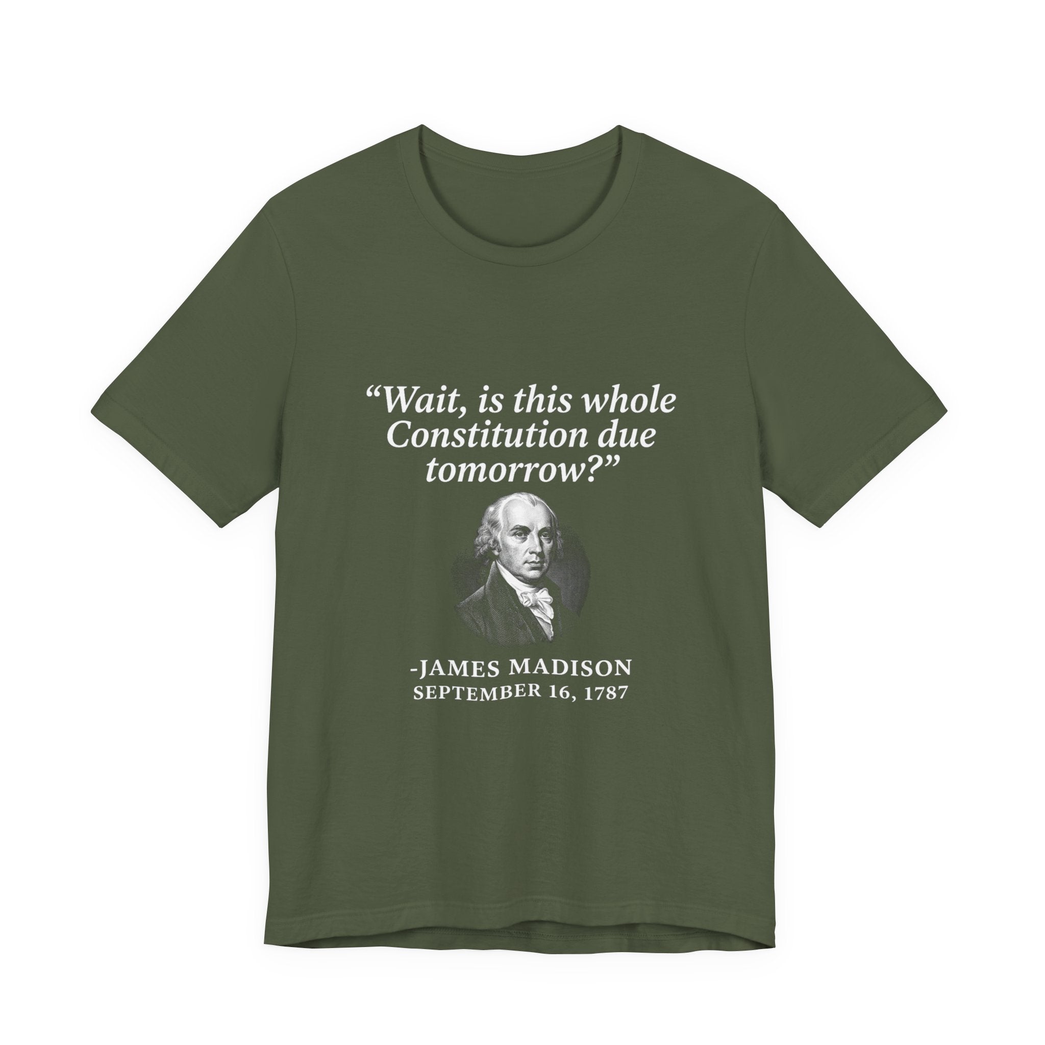 Madison Constitution Deadline Premium Tee